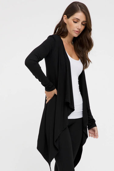 Organic Bamboo Waterfall Cardigan Cardigan from Bamboo Body maternity store australia